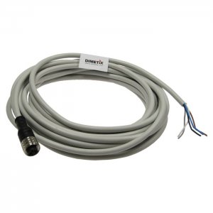 500205 Sensor cable, 5m, A-Coded, 5pole, female